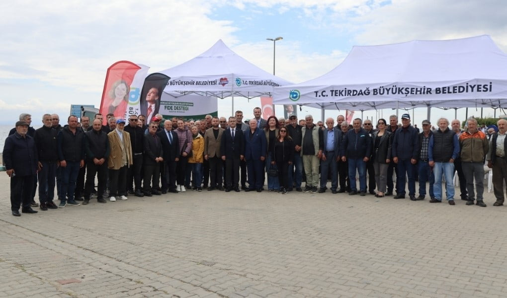 TEKİRDAĞ’IN ŞARKÖY İLÇESİNDE DÜZENLENEN TÖRENLE SEBZECİLİĞİ GELİŞTİRME PROJESİ KAPSAMINDA...