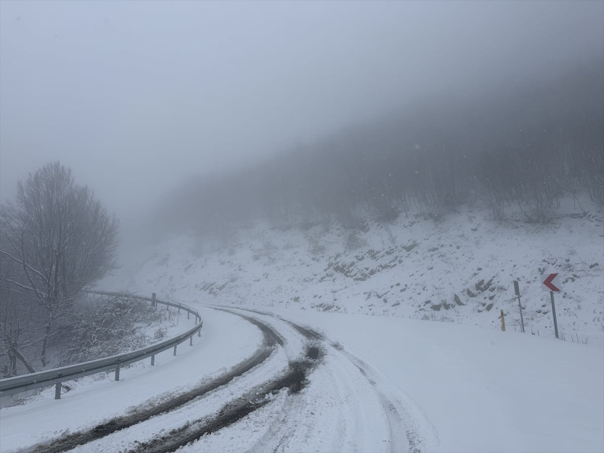 Tekirdağ’ın Süleymanpaşa ve Şarköy ilçelerinin yüksek kesimlerinde sis nedeniyle görüş mesafesi...