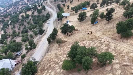 Teknolojinin ulaşamadığı bin 200 rakımlı dağ köylerinde hasat imeceyle yapılıyor