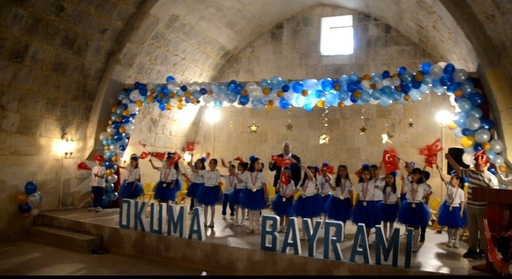 TERCAN’DA MİNİKLERİN OKUMA BAYRAMI COŞKUSU