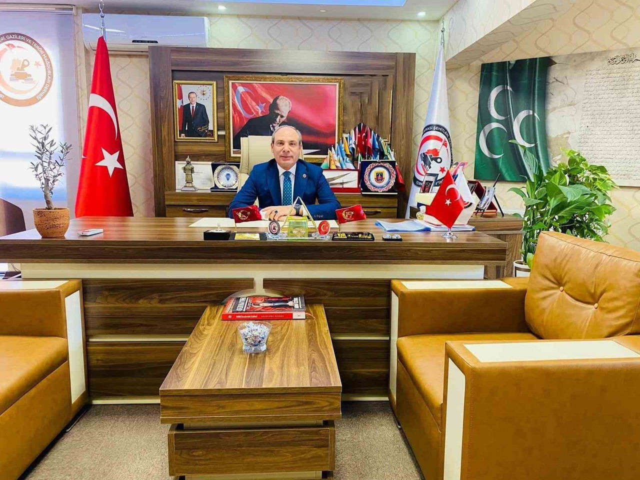 TERÖR GAZİSİ, 15 TEMMUZ DEMOKRASİ ŞEHİTLERİ, GAZİLERİ VE TERÖR MAĞDURLARI DERNEĞİ GENEL BAŞKANI...