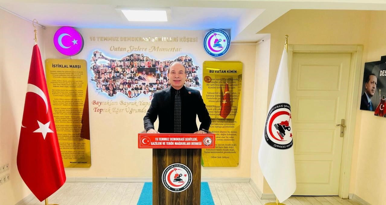 TERÖR GAZİSİ, 15 TEMMUZ DEMOKRASİ ŞEHİTLERİ, GAZİLERİ VE TERÖR MAĞDURLARI DERNEĞİ GENEL BAŞKANI...