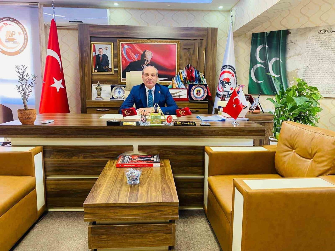 TERÖR GAZİSİ, 15 TEMMUZ DEMOKRASİ ŞEHİTLERİ, GAZİLERİ VE TERÖR MAĞDURLARI DERNEĞİ GENEL BAŞKANI...