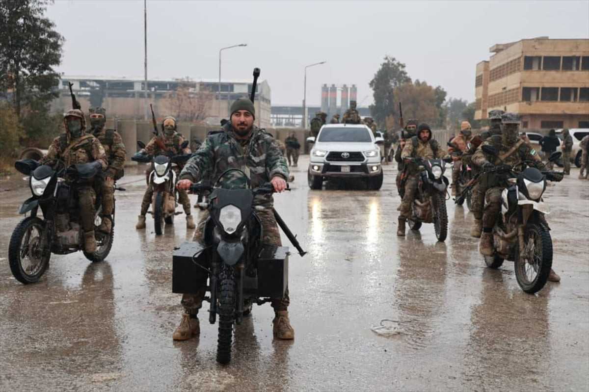 Terör örgütü YPG/SDG'nin Halep'in doğusunda işgal altında tuttuğu Meskene ve Deyr Hafir bölgesine...