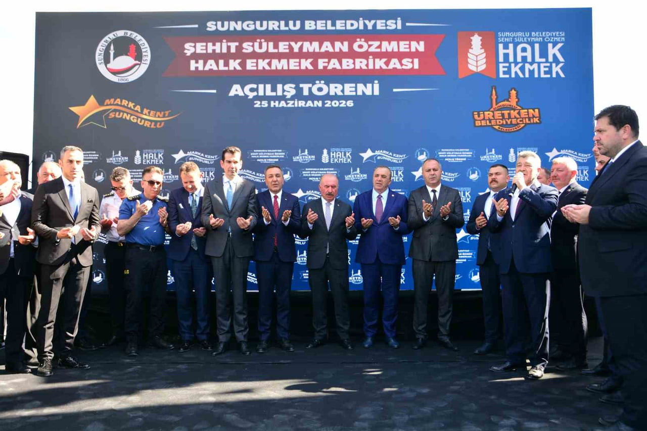 TESİSİN AÇILIŞ TÖRENİNE ÇORUM VALİSİ ALİ ÇALGAN, MHP GENEL SEKRETER YARDIMCISI VAHİT KAYIRICI...