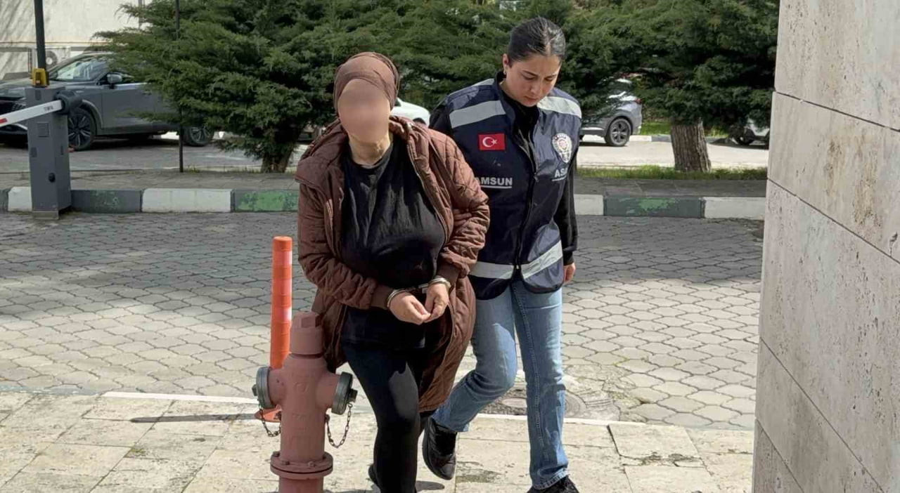 TEYZE F.A., MAHKEMECE TUTUKLANARAK SAMSUN T TİPİ KAPALI CEZAEVİNE GÖNDERİLDİ.