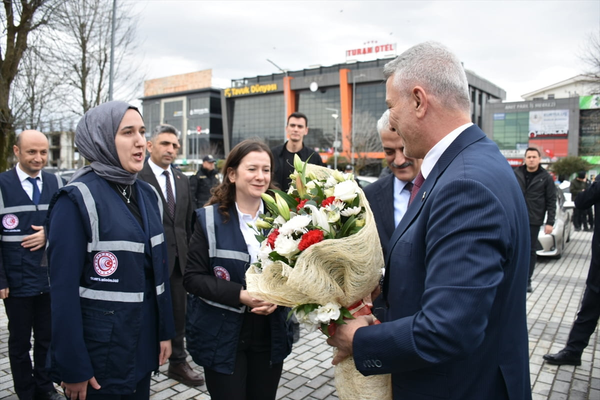 Ticaret Bakanı Ömer Bolat, Düzce Valiliğini ziyaret etti.