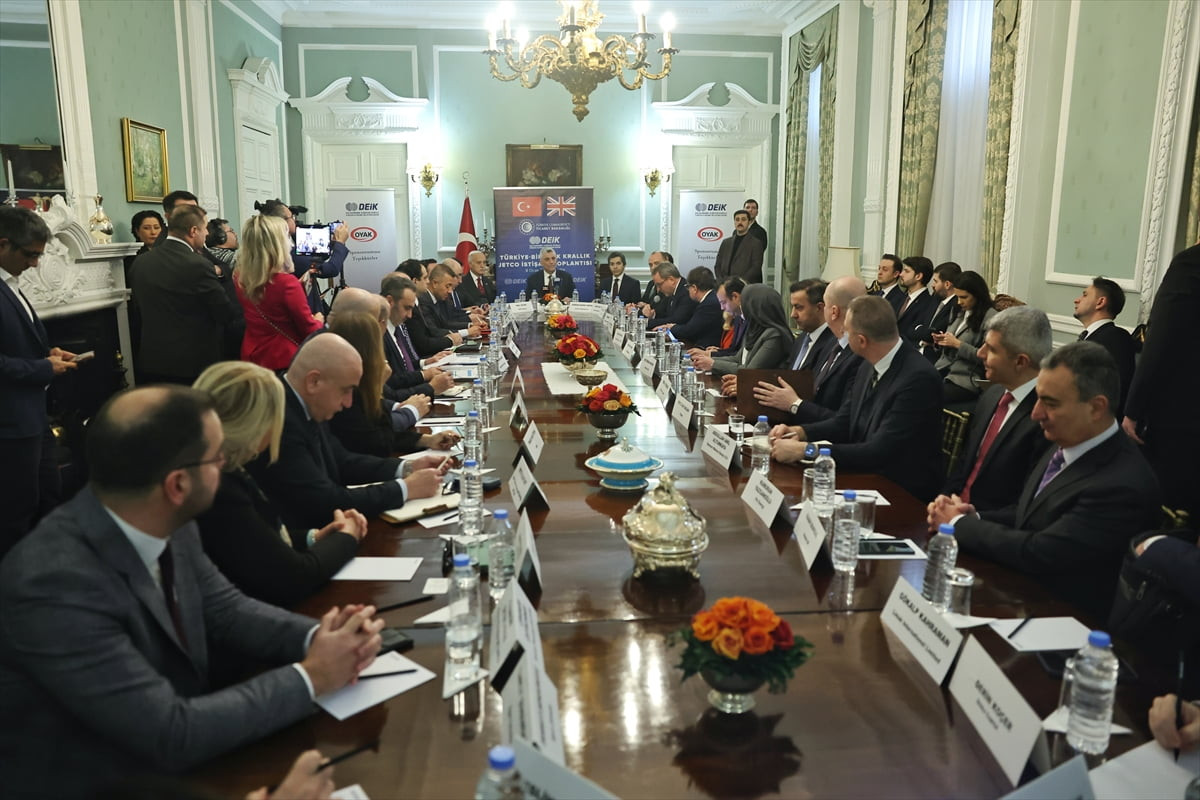 Ticaret Bakanı Ömer Bolat, Türkiye ve İngiltere Ekonomik ve Ticaret Ortak Komitesi (JETCO) 8....