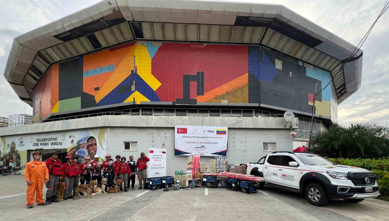 TİKA TARAFINDAN VENEZUELA'YA İNSANİ YARDIMLAR ULAŞTIRILDI