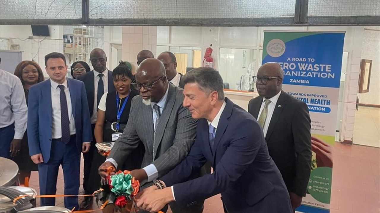 TİKA, Zambiya'nın En Büyük Hastanesine Mutfak Ekipmanı Desteği Sağladı