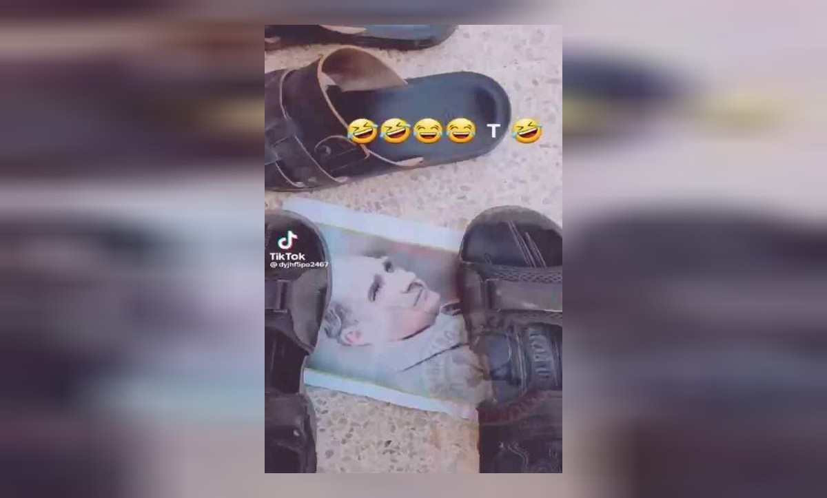 tiktokta Atatürk'ün resmini çiğneyen hesap
