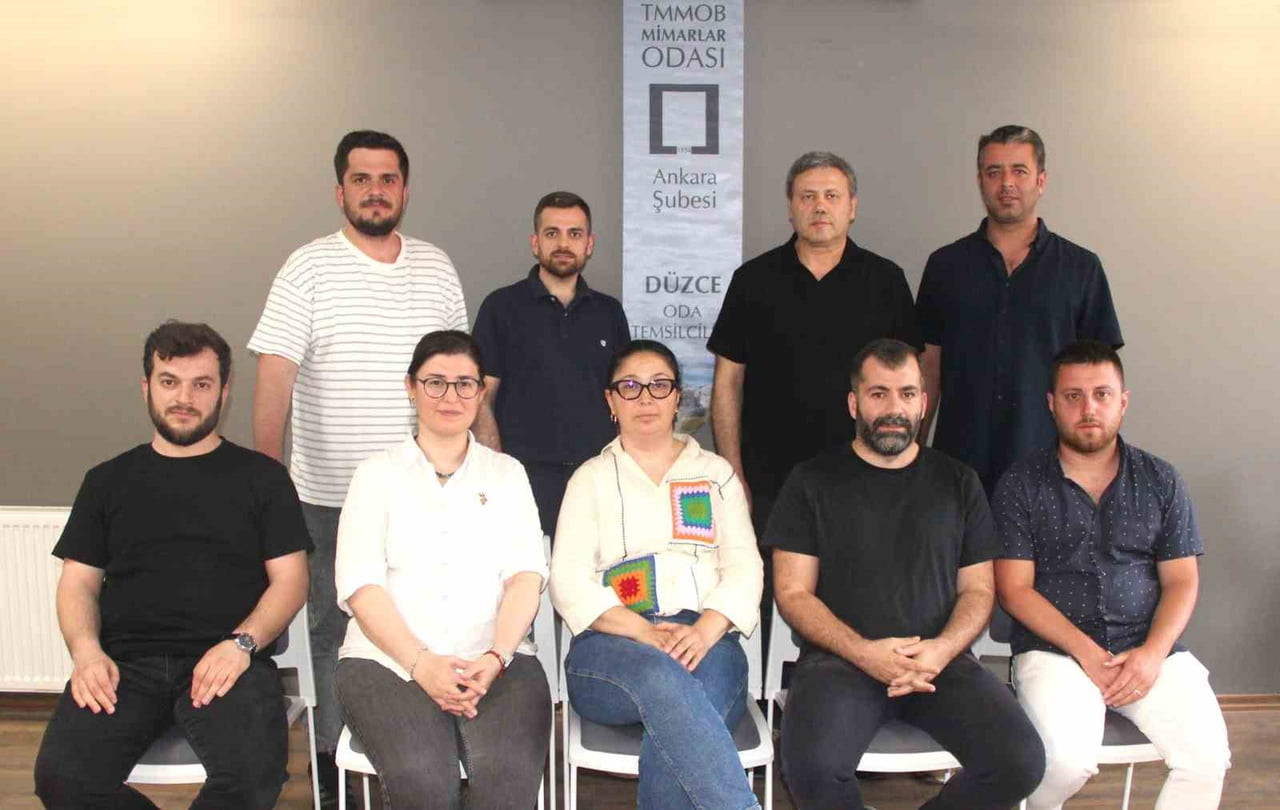 TMMOB MİMARLAR ODASI ANKARA ŞUBESİ DÜZCE TEMSİLCİLİĞİ’NİN YAPILAN GENEL KURULUNUN ARDINDAN SEÇİLEN...