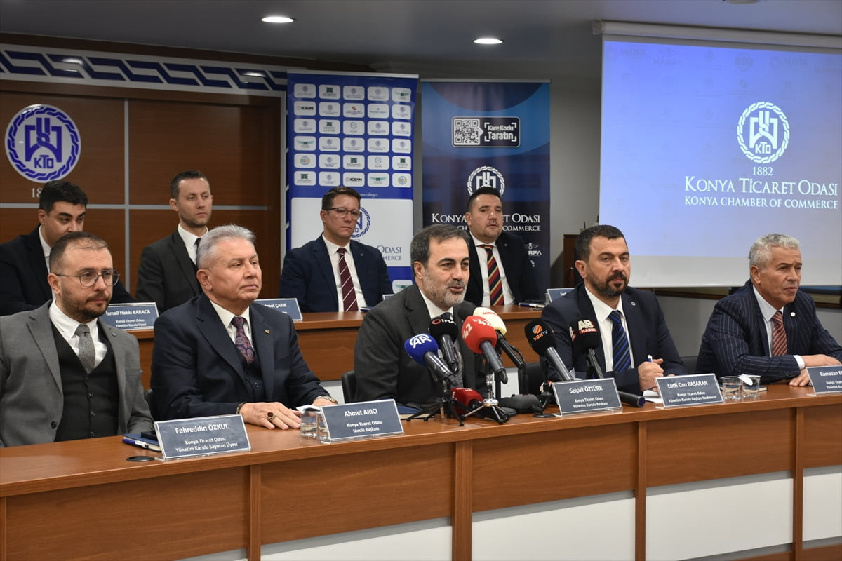 TOBB Yönetim Kurulu Üyesi ve Konya Ticaret Odası (KTO) Başkanı Selçuk Öztürk, KTO Toplantı...