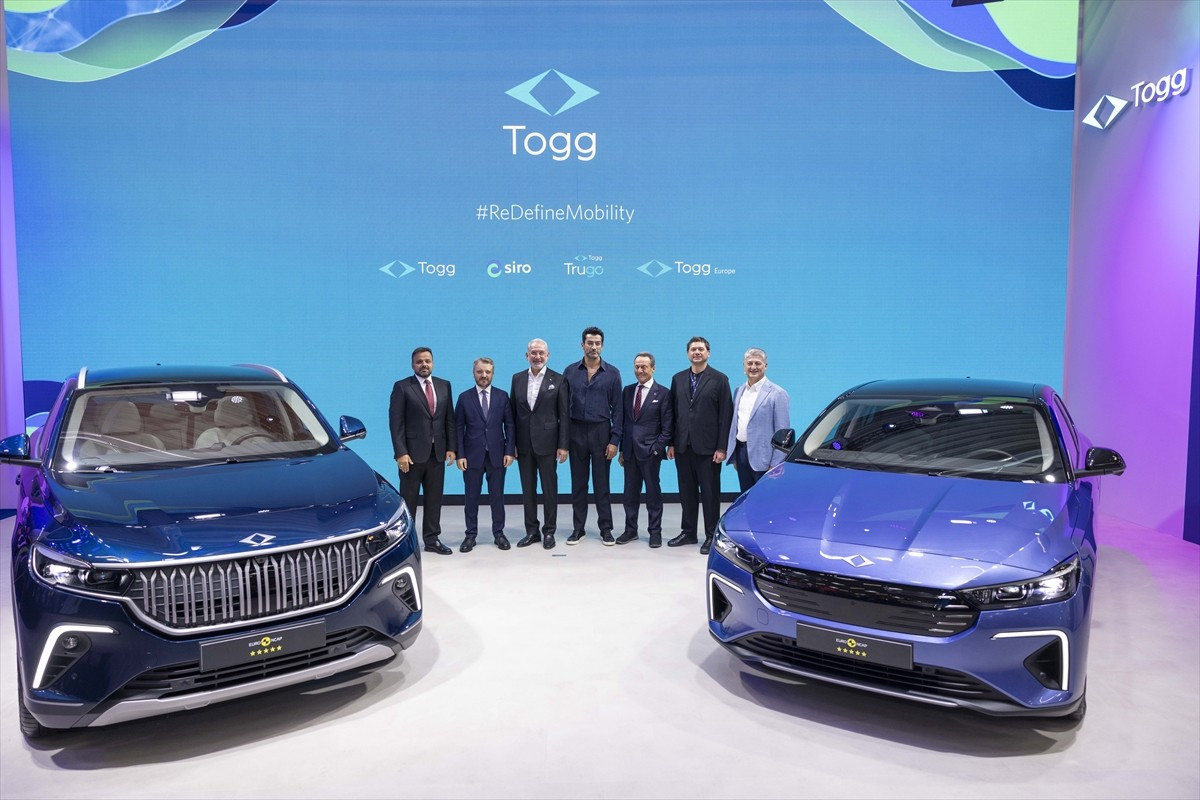Togg'un yeni modeli T10F'in dünya prömiyeri Münih'te düzenlenen IAA Mobility 2025'te...