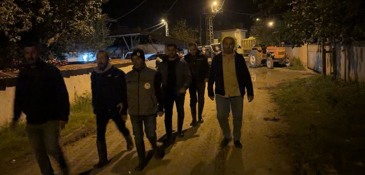 TOKAT’IN ERBAA İLÇESİNE BAĞLI KIZILÇUBUK KÖYÜNDE KELKİT ÇAYI’NIN DEBİSİNİN YÜKSELMESİ SONUCU...