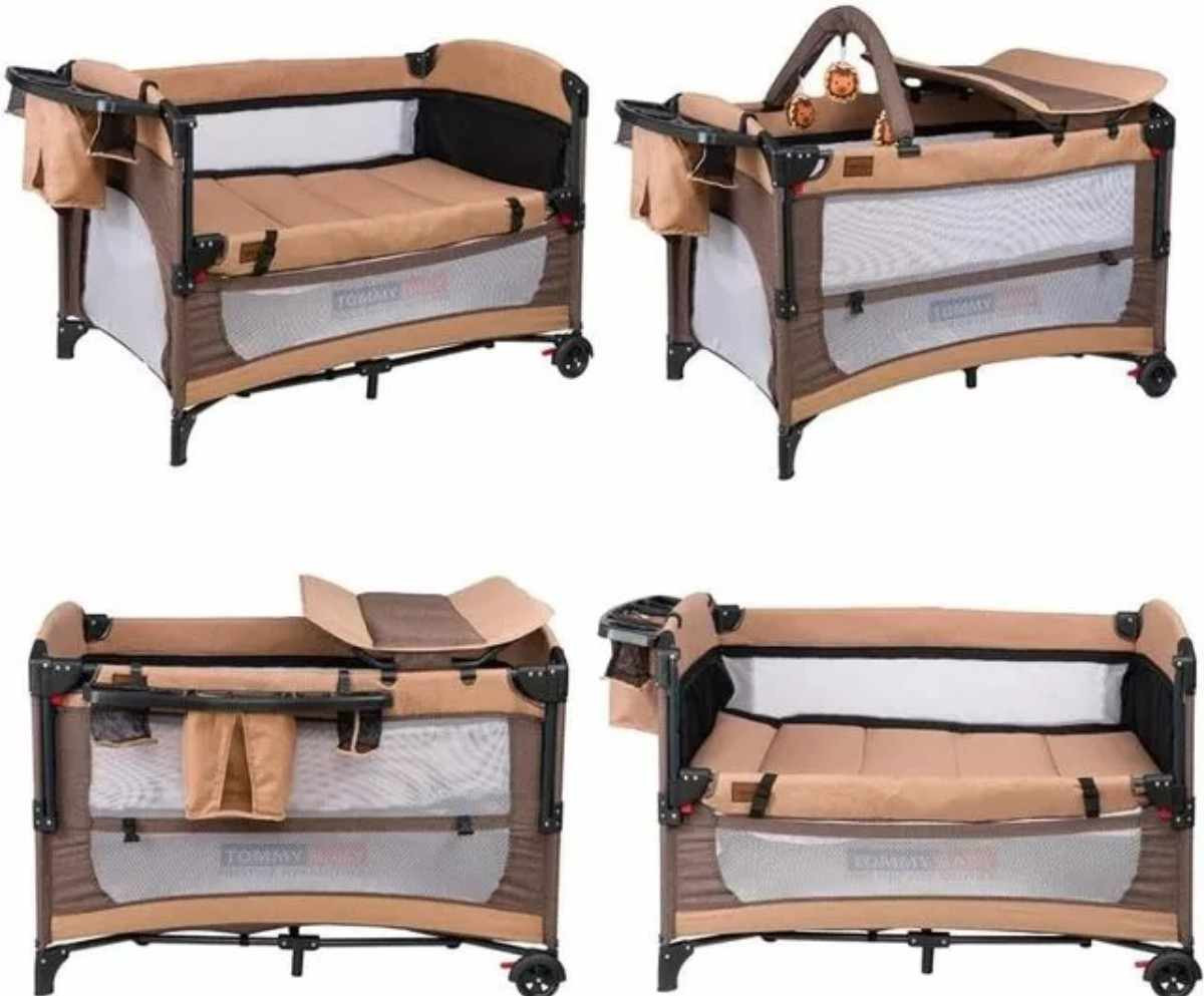 TommyBaby TEDY Anne Yanı Oyun Parkı Beşik