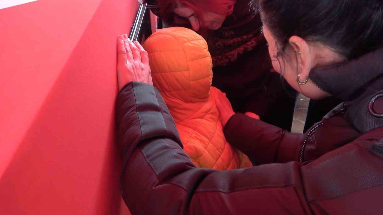 TÖRENDE, ŞEHİDİN 7 YAŞINDAKİ OĞLU İDRİS BARTU, EŞİ HATİCE ÜNAL VE ANNESİ ZEYNEP ÜNAL TABUTA...