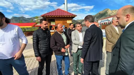 Tortum şelalesi coştu