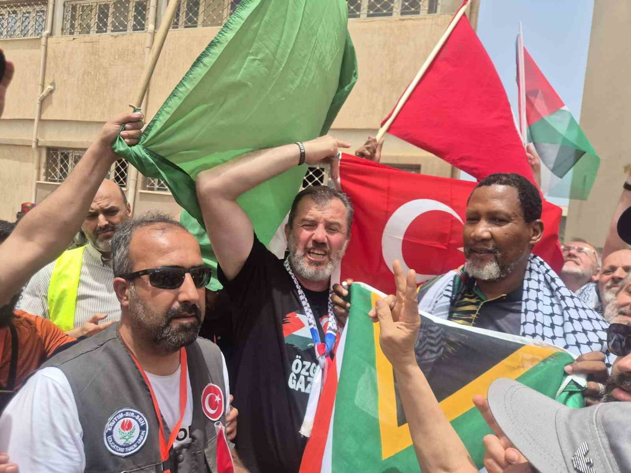 TRABLUS (İHA) - ESKİ GÜNEY AFRİKA DEVLET BAŞKANI NELSON MANDELA’NIN TORUNU MANDLA MANDELA...