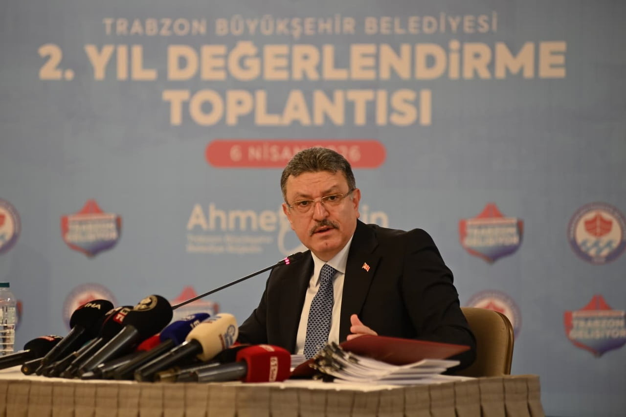 TRABZON BÜYÜKŞEHİR BELEDİYE BAŞKANI AHMET METİN GENÇ, İKİ YILLIK GÖREV SÜRECİNİ DEĞERLENDİRDİĞİ...