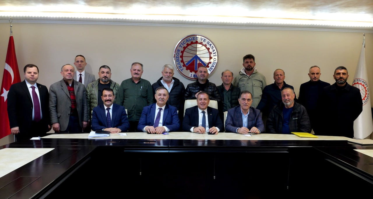 TRABZON'DA FAALİYET GÖSTEREN SU ÜRÜNLERİ KOOPERATİFLERİ TRABZON TİCARET VE SANAYİ ODASI'NDA (TTSO)...