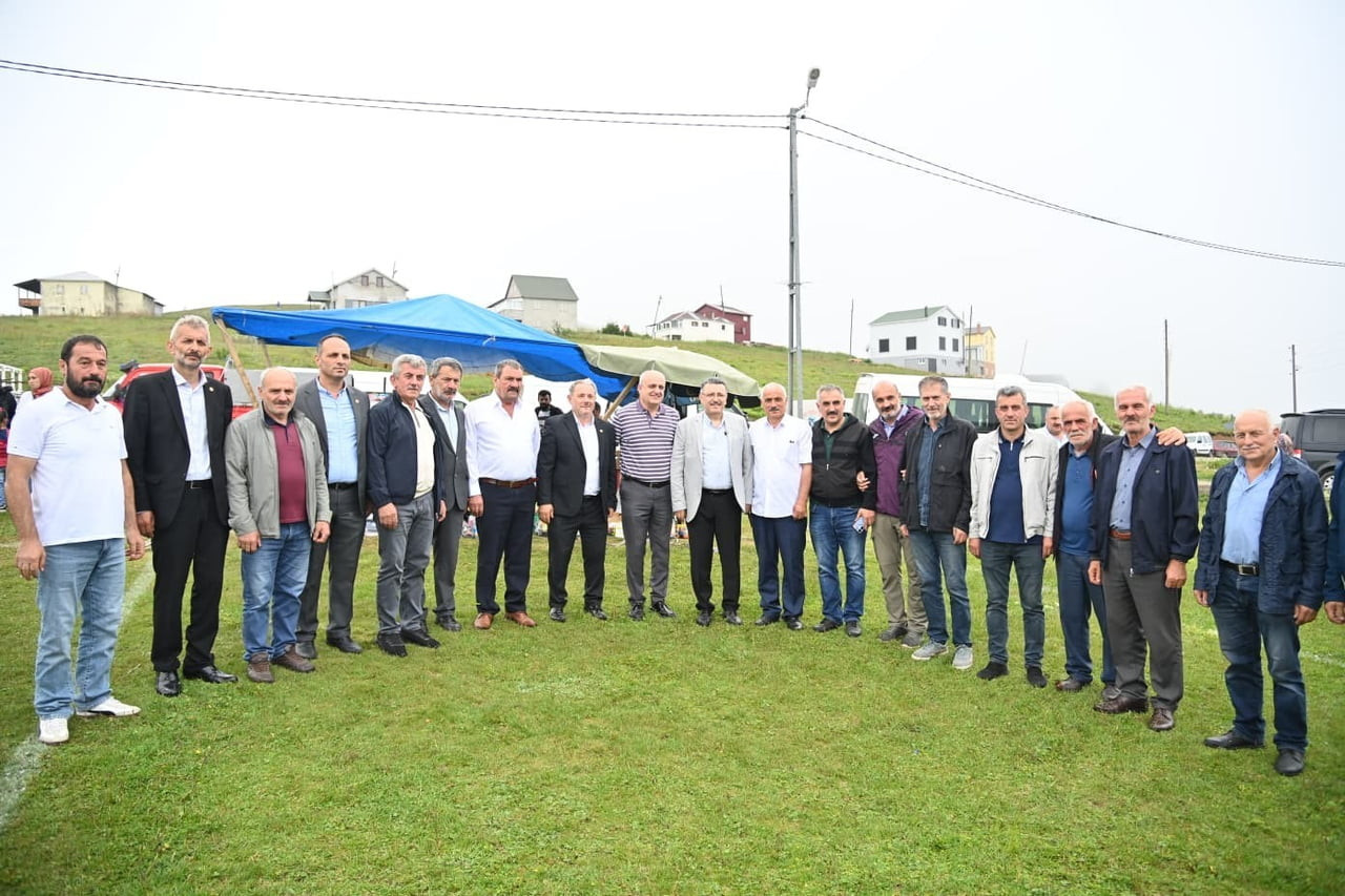 TRABZON'UN VAKFIKEBİR İLÇESİNE BAĞLI KARADAĞ YAYLASI’NDA GELENEKSEL OLARAK DÜZENLENEN YAYLA...