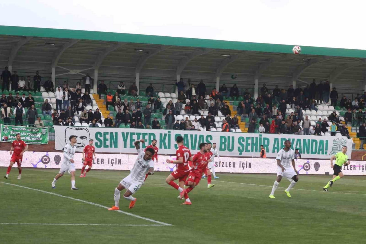 TRENDYOL 1. LİG: IĞDIR FK: 0 - KEÇİÖRENGÜCÜ: 1