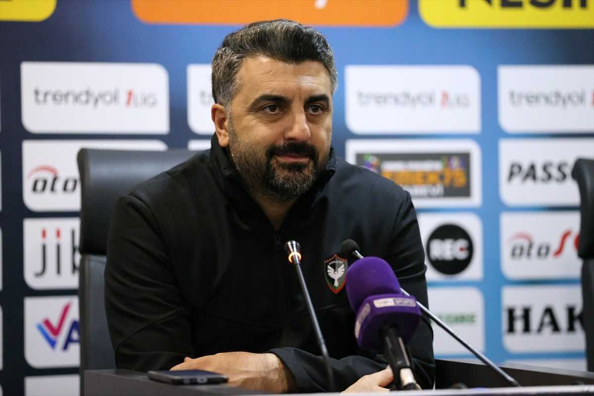 Trendyol 1. Lig'in 17. haftasında sahasında Bandırmaspor'u 2-1 mağlup eden Amed Sportif...