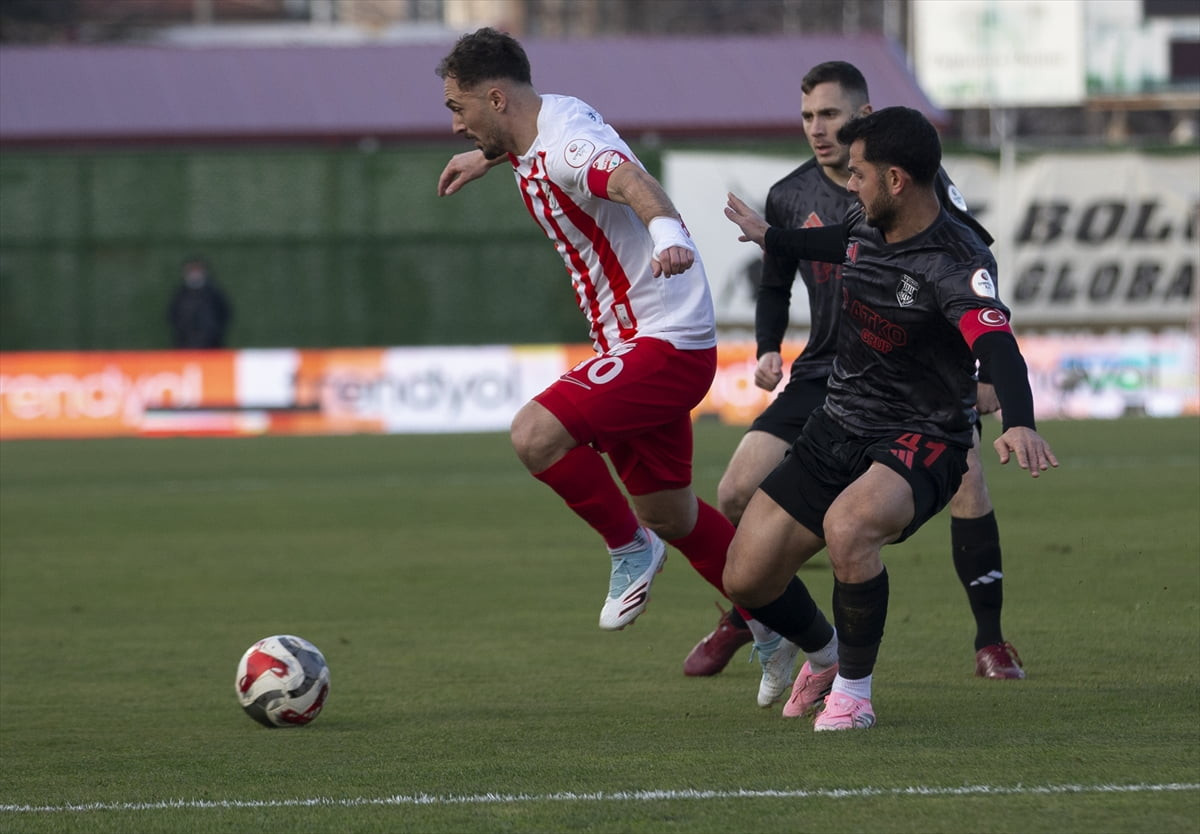 Trendyol 1. Lig'in 18. haftasında Boluspor sahasında Atko Grup Pendikspor ile karşılaştı....