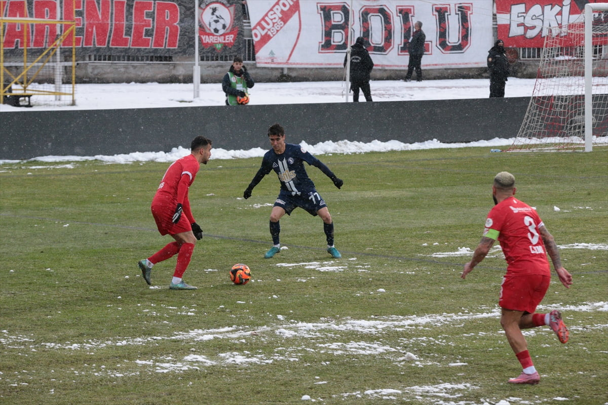 Trendyol 1. Lig'in 21. haftasında Boluspor sahasında, SMS Grup Sarıyer ile karşılaştı....