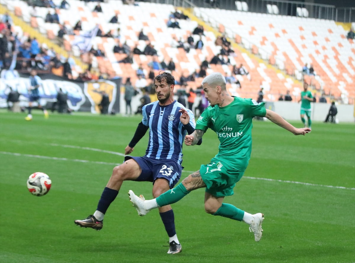 Trendyol 1. Lig'in 24. haftasında, Adana Demirspor ile Sipay Bodrum FK, Yeni Adana Stadyumu’nda...