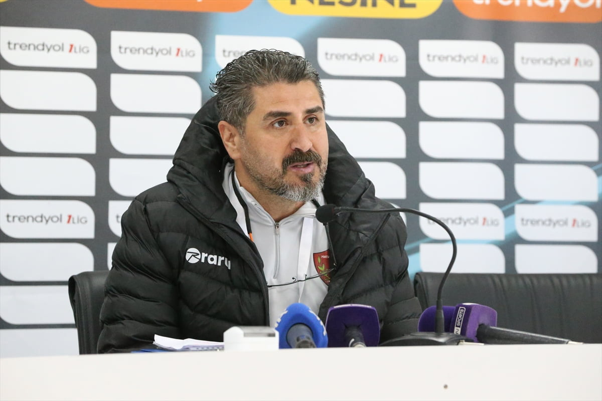 Trendyol 1. Lig'in 30. haftasında, Atakaş Hatayspor ile Özbelsan Sivasspor İskenderun Fuat Tosyalı...