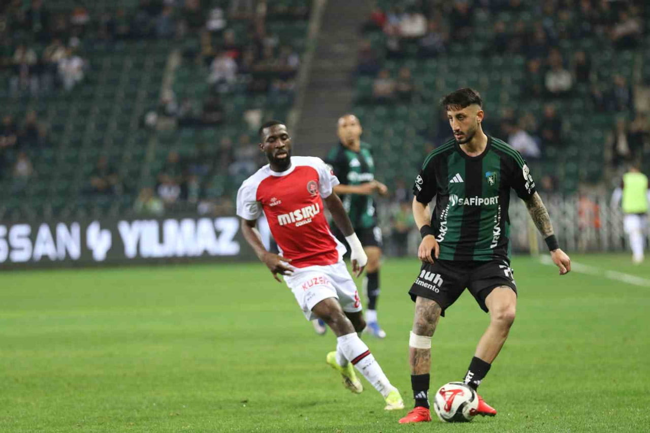 TRENDYOL SÜPER LİG 33. HAFTA KARŞILAŞMASINDA KOCAELİSPOR, KONUK ETTİĞİ FATİH KARAGÜMRÜK’E 1-0...