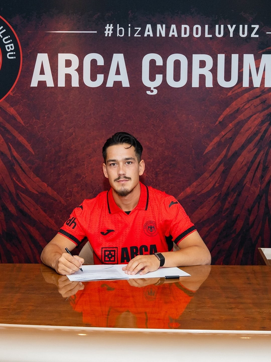TRENDYOL SÜPER LİG EKİPLERİNDEN ÇORUM FK, HÜSEYİN BULUT'U TRANSFER ETTİ.