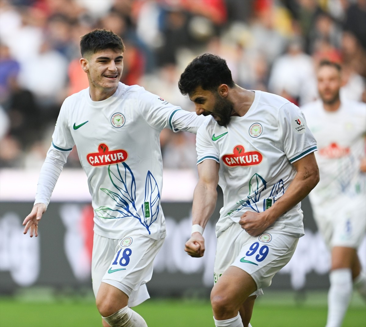 Trendyol Süper Lig'in 12. haftasında Gaziantep FK ile Çaykur Rizespor Gaziantep Büyüşehir...