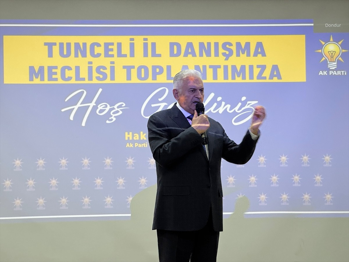 Türk Devletleri Teşkilatı (TDT) Aksakallar Konseyi Başkanı Binali Yıldırım, Tunceli...