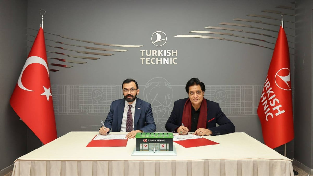 Türk Hava Yolları (THY) uçak bakım iştiraki THY Teknik AŞ ile Pakistan merkezli hava yolu şirketi...