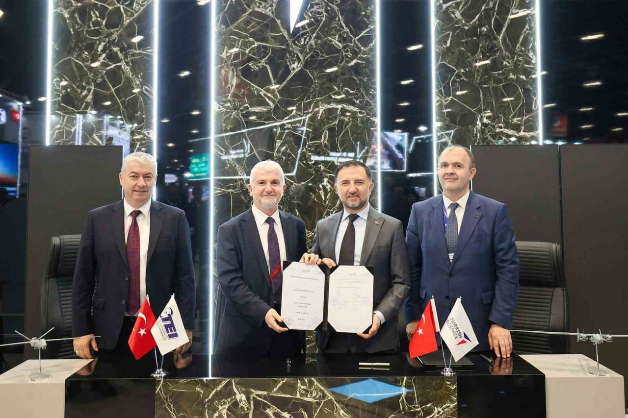 TÜRK HAVACILIK VE UZAY SANAYİİ (TUSAŞ) TARAFINDAN MİLLÎ İMKANLARLA GELİŞTİRİLEN ANKA ORTA...