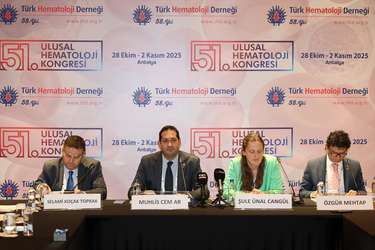 Türk Hematoloji Derneği tarafından düzenlenen 51. Ulusal Hematoloji Kongresi, Antalya’da...