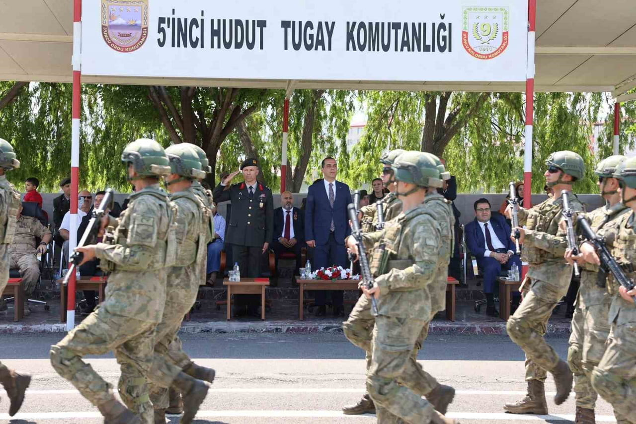 TÜRK KARA KUVVETLERİNİN 2235’İNCİ KURULUŞ YIL DÖNÜMÜ DOLAYISIYLA IĞDIR 5. HUDUT TUGAY...