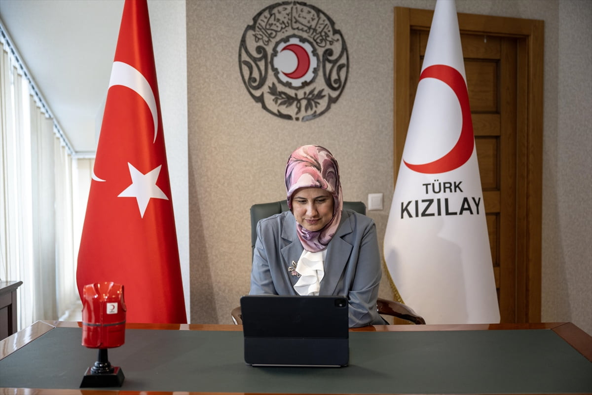 Türk Kızılay Genel Başkanı Fatma Meriç Yılmaz, Anadolu Ajansının (AA) gözünden 2025'e damga vuran...