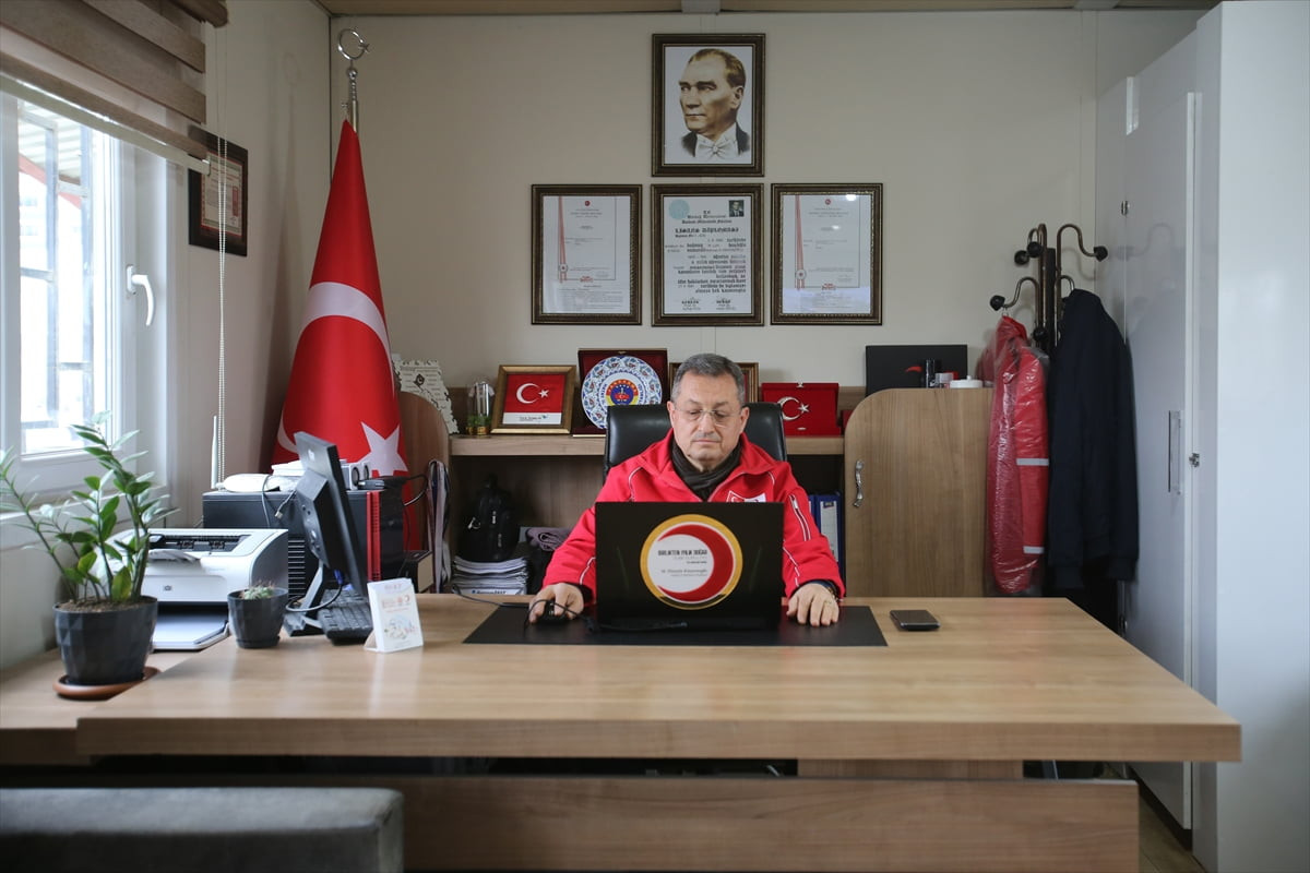 Türk Kızılay Hatay Şube Başkanı Hüseyin Kimyonoğlu, Anadolu Ajansının (AA) gözünden 2025'e damga...