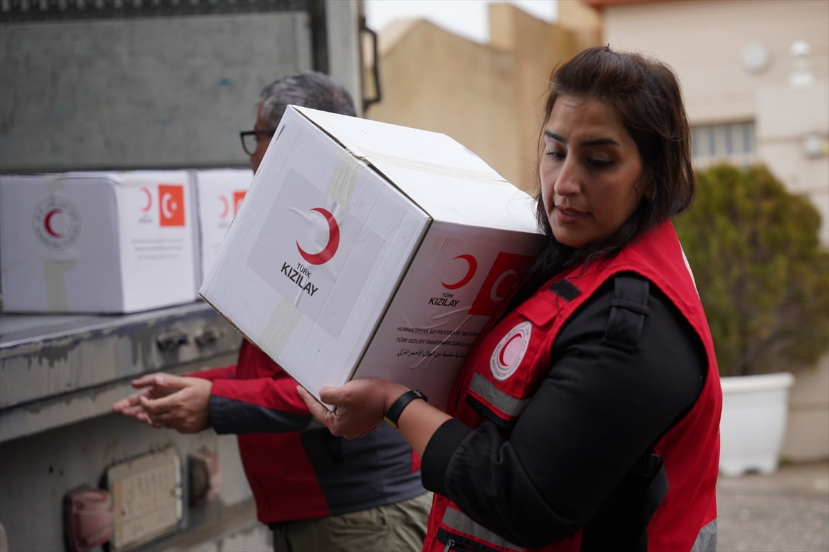 Türk Kızılay, Irak’ın Süleymaniye kentinin Çemçemal ilçesinde meydana gelen sel felaketinden...