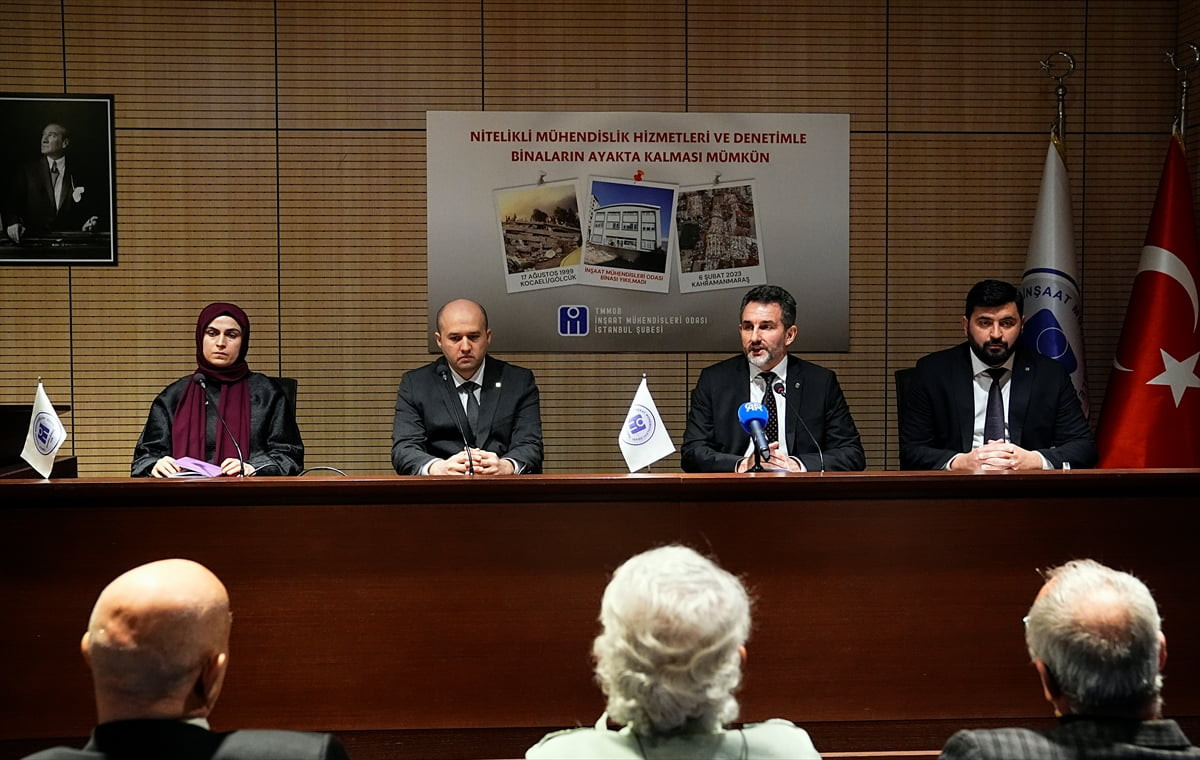 Türk Mühendis ve Mimar Odaları Birliği (TMMOB) İnşaat Mühendisleri Odası (İMO) İstanbul Şubesi...
