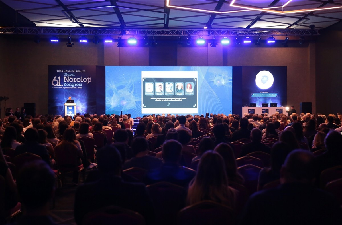 Türk Nöroloji Derneği tarafından düzenlenen 61'inci Ulusal Nöroloji Kongresi, Antalya'da...