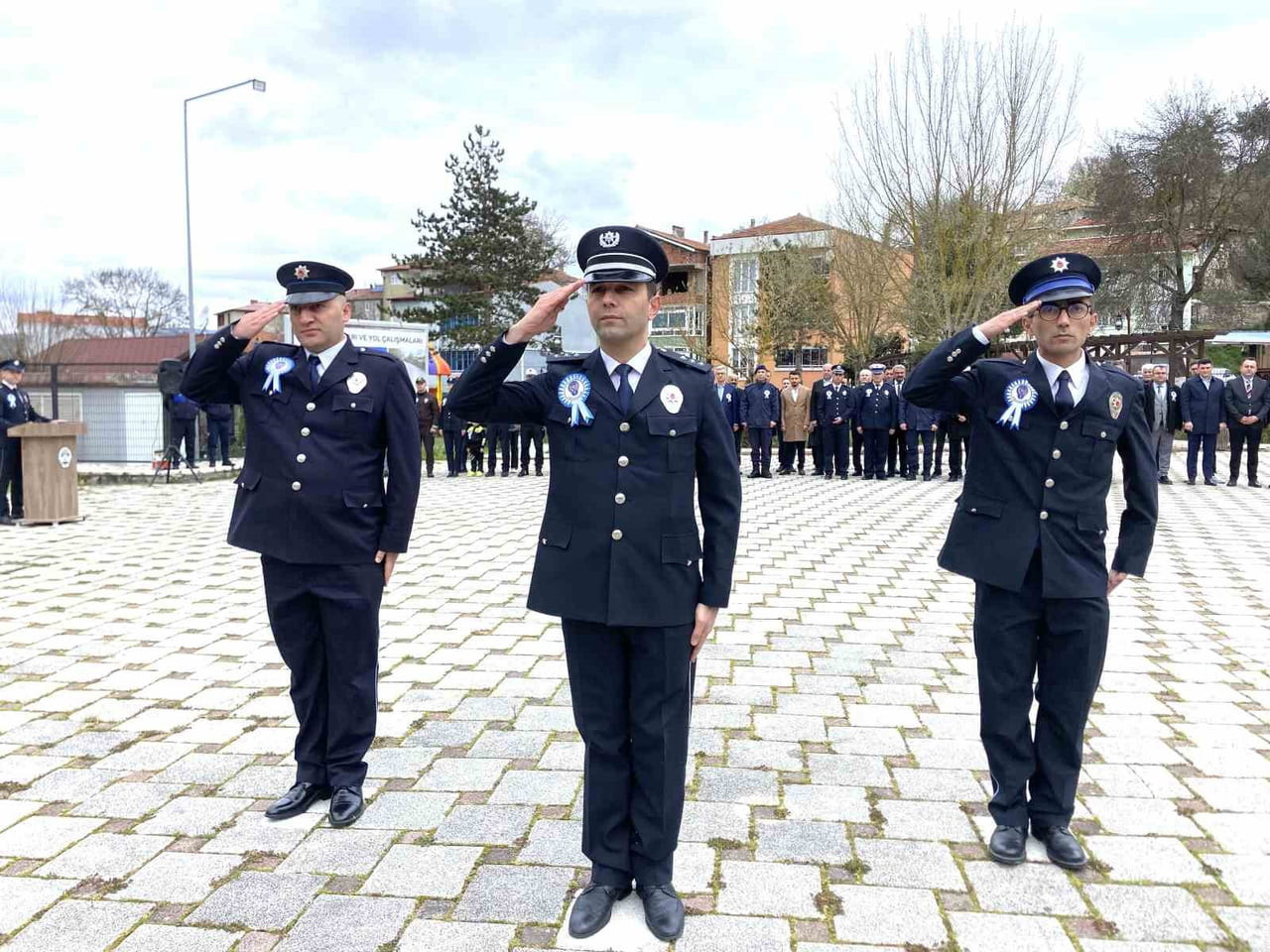 TÜRK POLİS TEŞKİLATI'NIN 181. YILI KAVAK'TA TÖRENLE KUTLANDI