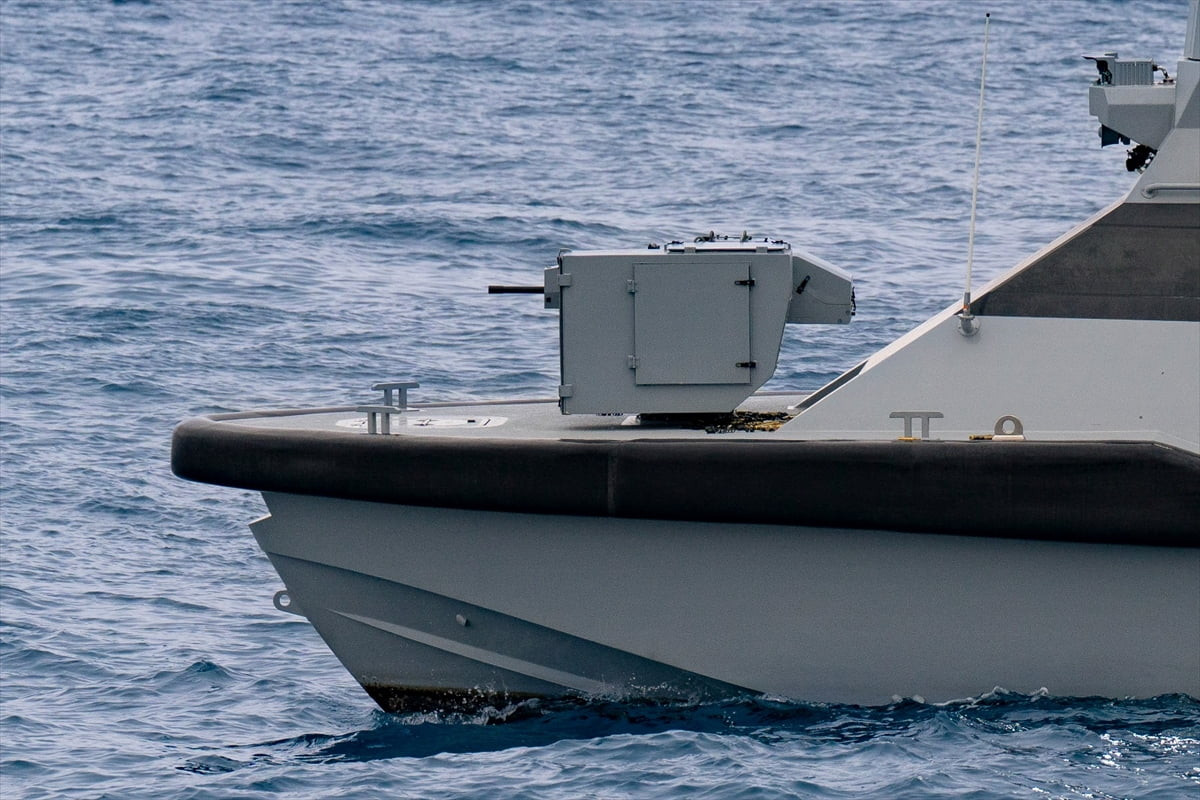 Türk savunma sanayisi bünyesinde geliştirilen 12,7 mm Uzaktan Komutalı Silah Sistemi (UKSS), kara...