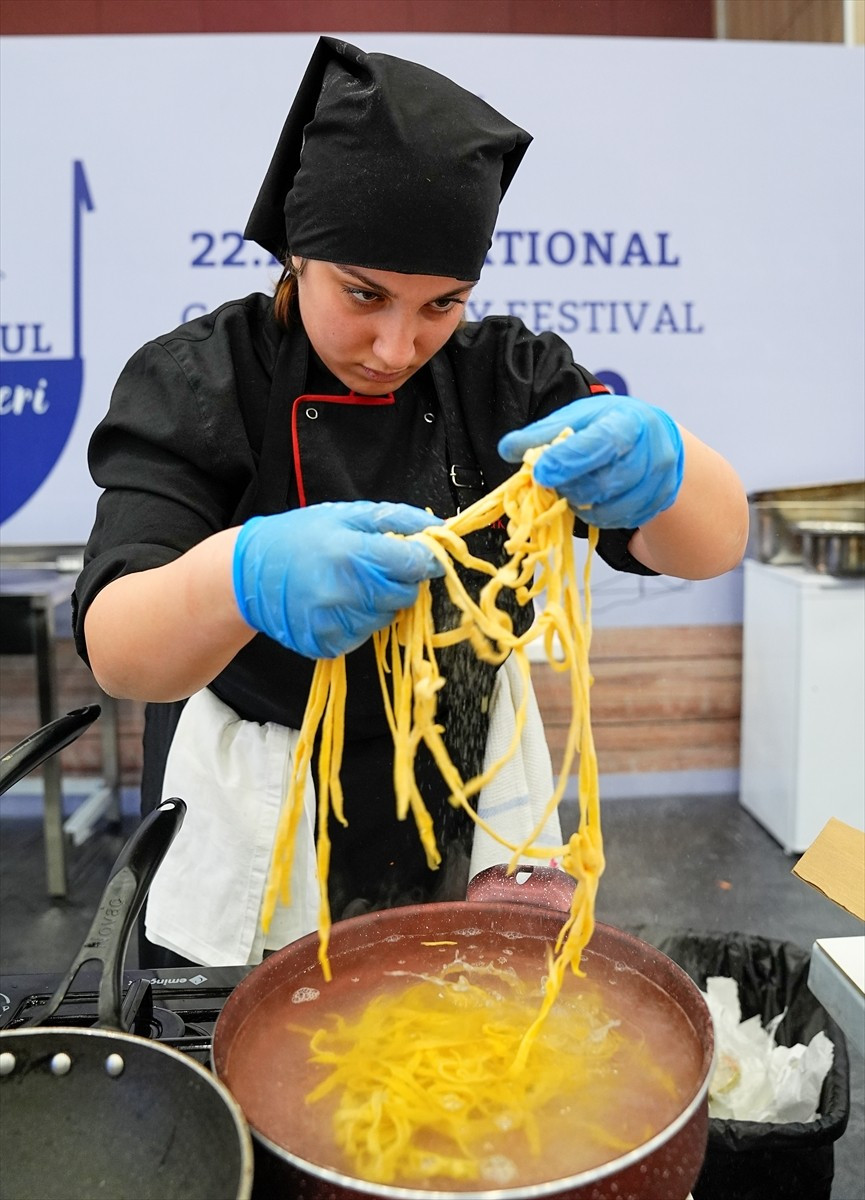 Türkiye Aşçılar ve Şefler Federasyonu (TAŞFED) tarafından bu yıl 22'ncisi düzenlenen Uluslararası...