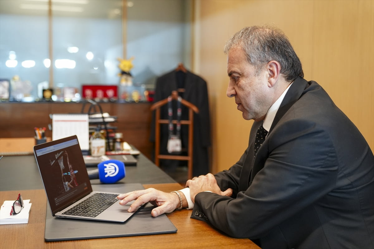 Türkiye Basketbol Federasyonu (TBF) Genel Sekreteri Serhan Antalyalı, Anadolu Ajansının (AA)...