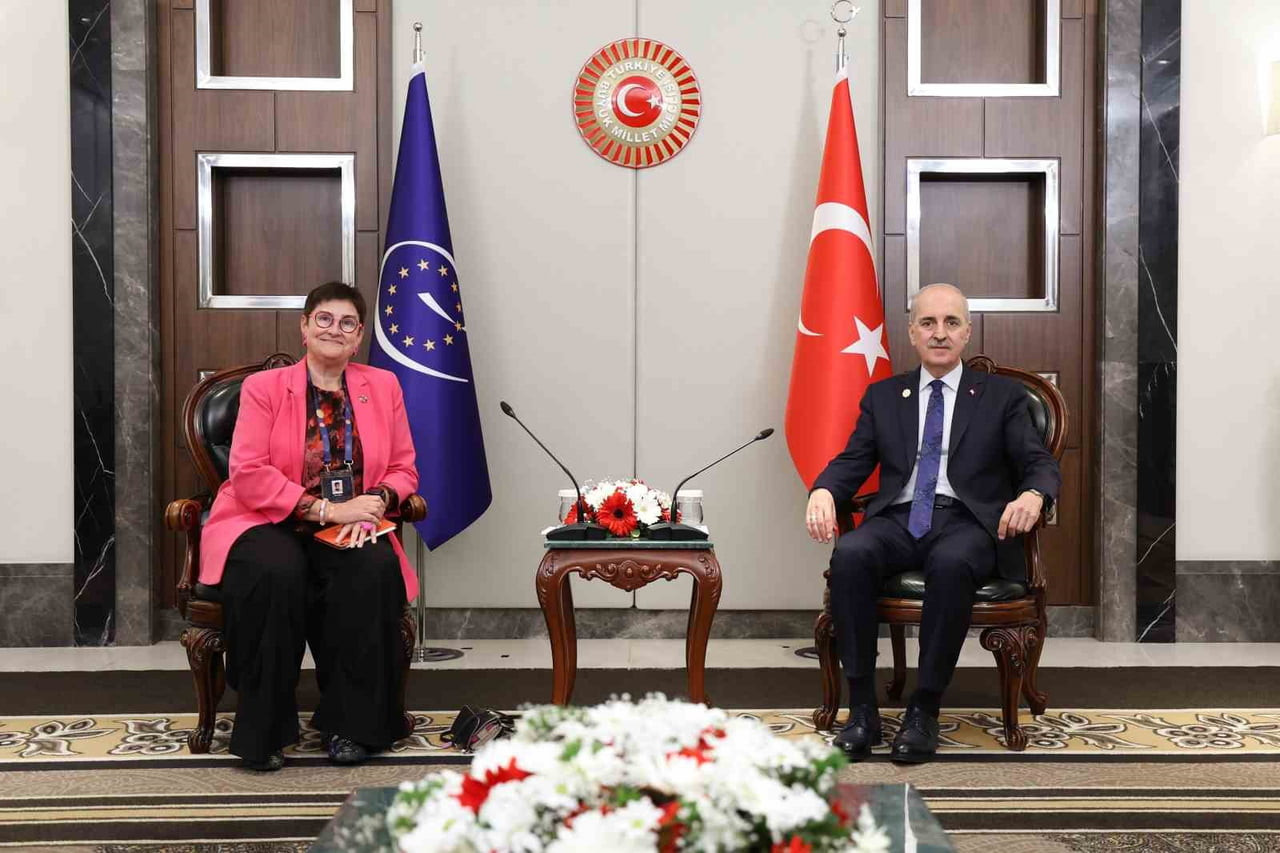TÜRKİYE BÜYÜK MİLLET MECLİSİ BAŞKANI NUMAN KURTULMUŞ, AVRUPA KONSEYİ PARLAMENTER MECLİSİ (AKPM)...